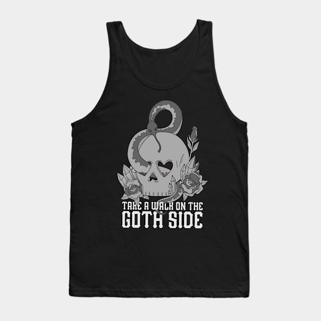 Take a walk on the goth side Tank Top by Emmi Fox Designs